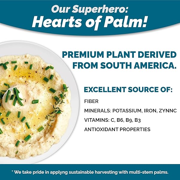 PALMINI MASHED | LOW-CARB, LOW-CALORIE HEARTS OF PALM MASH | KETO, GLUTEN FREE, VEGAN, AND NON-GMO | AS SEEN ON SHARK TANK | (12 OUNCE POUCH – PACK OF 1)