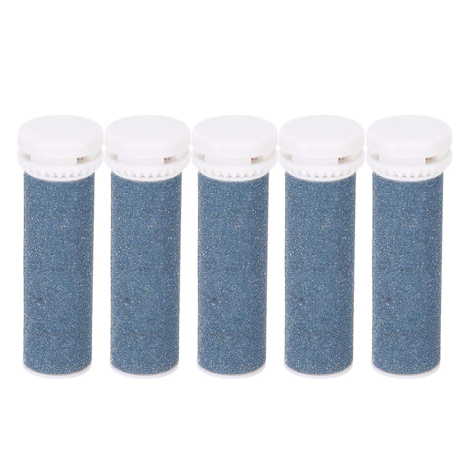 Replacement Rollers, 5pcs Extra Coarse Replacement Rollers for Callus Remover Foot Care Electronic Foot File Replacement Roller Heads Foot Care Tool Hard Skin Remover Refills Callus Remover