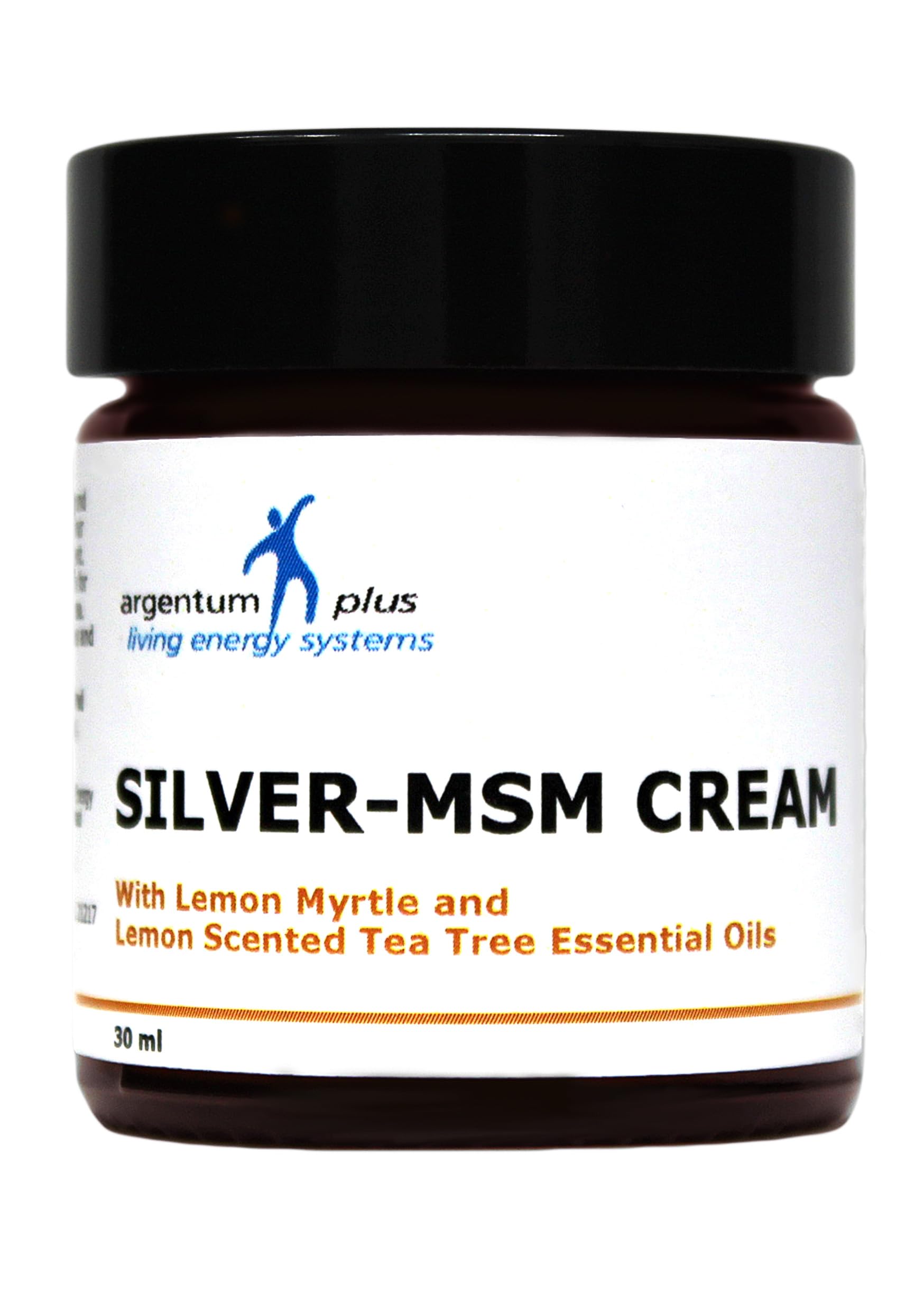 Silver-MSM Cream with Lemon Myrtle and Lemon Scented Tea Tree - 30 ml