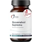 Designs for Health Resveratrol Supreme - Trans Resveratrol from Japanese Knotweed + Quercetin - Healthy Aging + Cardiovascular Support Supplement, Non-GMO (60 Capsules)