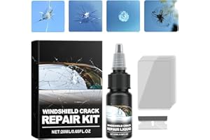 LUMZIST Windshield Crack Repair Kit,Car Glass Repair Glue Scratch Kit, Glass Repair Liquid for Cracks,Chipped Windshield Filler Repair Fluid Glue for Chips Scratch