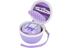 casmilee Toy Case for Punirunes/for Tamagotchi Interactive Digital Pet, Kids Virtual Electronic Pets Holder with Partition to