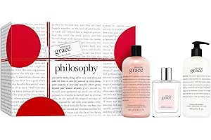philosophy amazing grace eau de toilette - clean & floral women's perfume - with notes of bergamot, muguet & musk - luxury perfume for women - long lasting fragrance