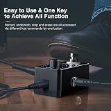 LEKATO 9 Slot Guitar Loop Pedal with Power Supply 40 Min 9 Loops 48K/24bit view 3