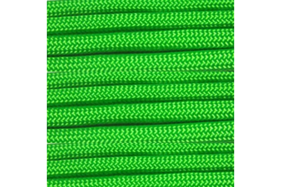 Paracord Planet 100 Foot Hanks of 550 Type III 7 Strand Paracord (Lime Green 100 Feet)