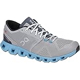 On Running Men's Cloud X Textile Synthetic Shoes, Alloy/Niagara, Size 13 M US