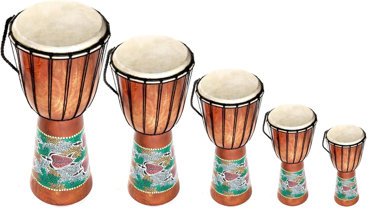20cm Djembe Trommel Bongo Viele Schildkröten: Amazon.de: Musikinstrumente