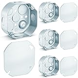 Copkim 4 Set 4 × 4" Electrical Junction Box with