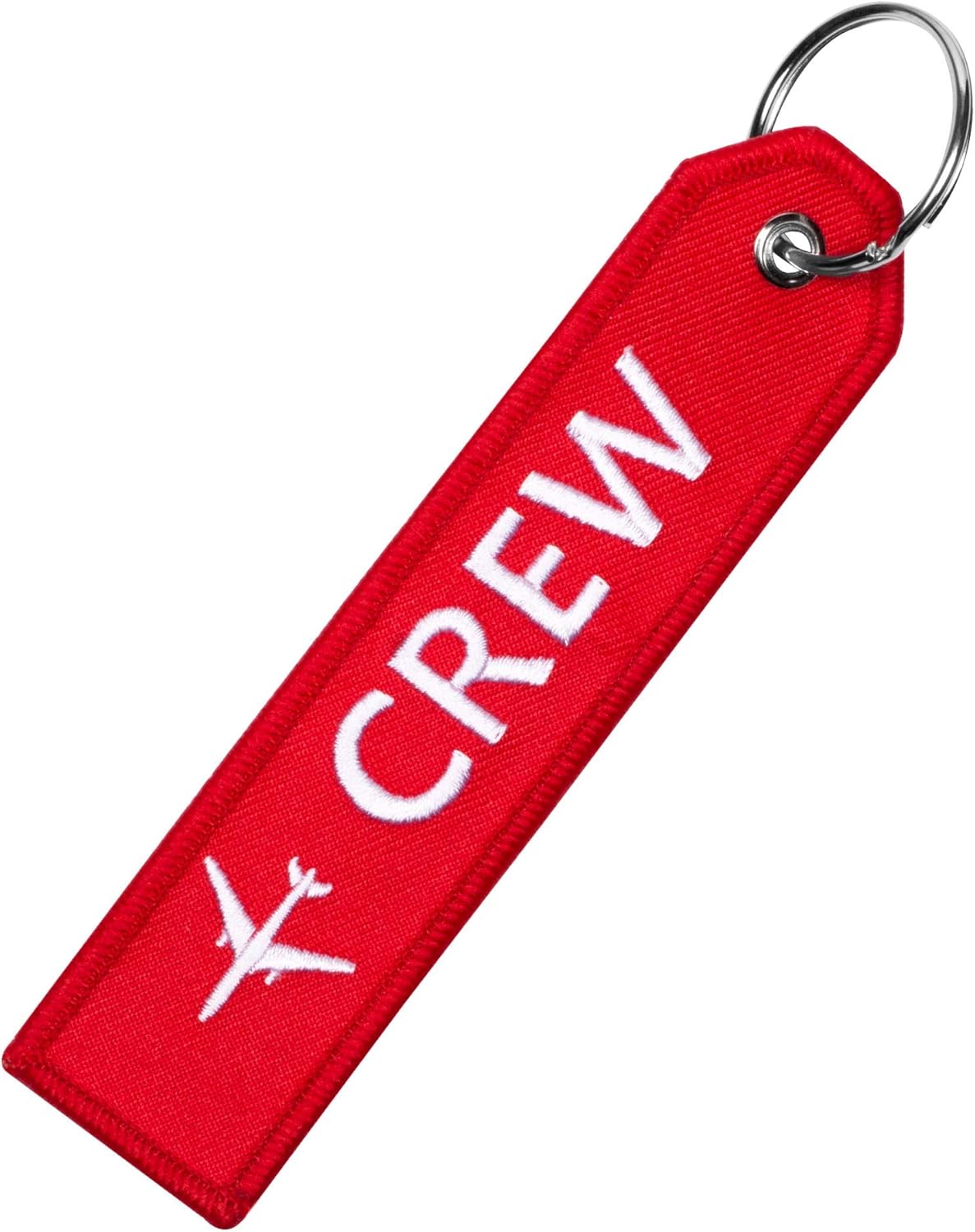 Crew Embroidered Keychain (Embroidered Keychains) Novah