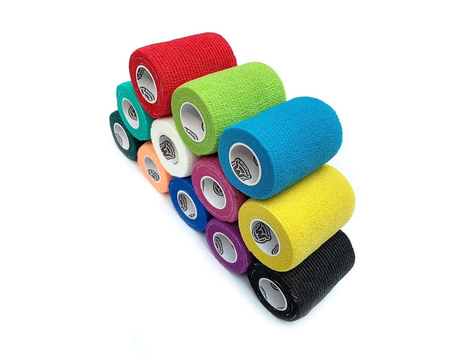 WildCow Vet WRAP Bulk Bandage Tape (2, 3 OR 4 INCH 12 Color Pack)