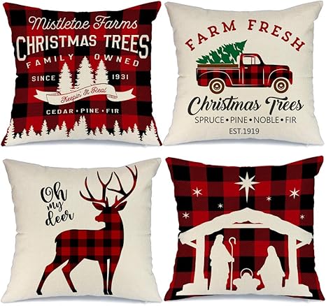 Xmas pillows amazon Clearance