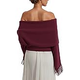 XuoAz Winter Scarf for Women Pashmina-Shawl-Wraps for Evening Dress Fall-Winter Large Blanket Scarves