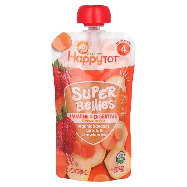 HAPPY TOT ORGANICS SUPER BELLIES STAGE 4 IMMUNE...