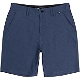 Hurley Mens Phantom 4-Way Stretch Walk Shorts, 9" Inseam 20" Outseam, Quick Dry, Button Closure