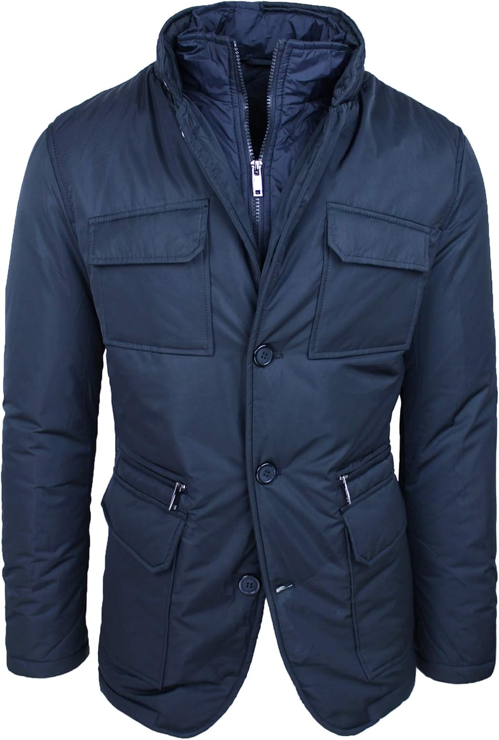 Piumino Leggero Uomo Giubbotto Piumino Uomo Slim Fit Con Gilet