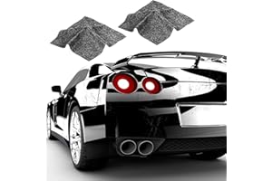 UWARILOY - 2 Packs Nano Magic Cloth for Car Scratch, Nano Car Scratch Remover, Polish Eliminate Water Spots & Repair Light Paint Scratches Easily
