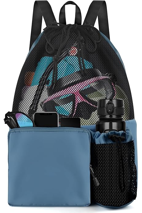 Mochila Bolsa De Malla Para Natacion Mochila Playa Mochila Arena