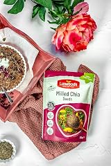 Linwoods Milled Chia Seed 200g Pack of 2 - Omega 3 source Dairy Free GMO Free view 4