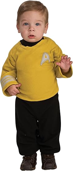 baby star trek outfit