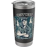 Official Survivor Show: Outwit. Outplay. Outlast Stainless Steel Insulated Tumbler