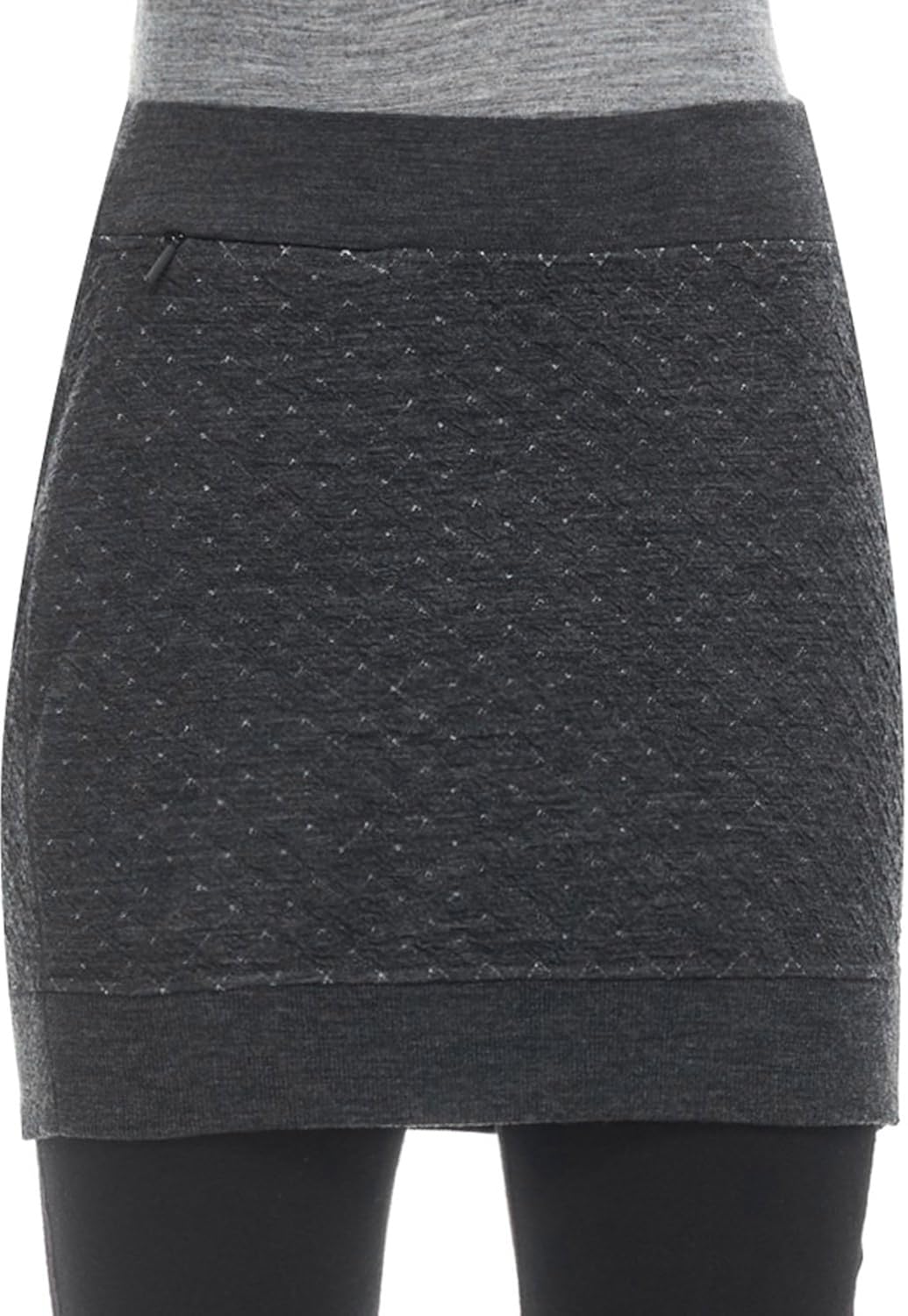 Icebreaker Merino Women's Affinity Thermo Winter Skirt, Merino Wool: Clothing