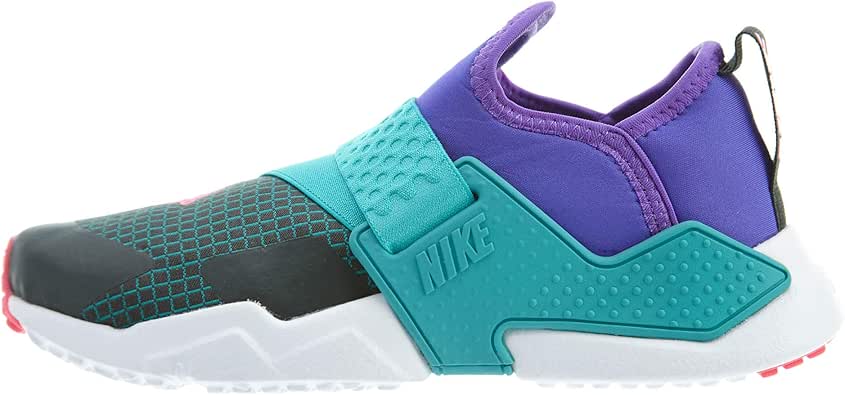 Amazon.com | Nike Boys Huarache Extreme Now Running Casual Shoes, Green;Purple, 6.5 | Running