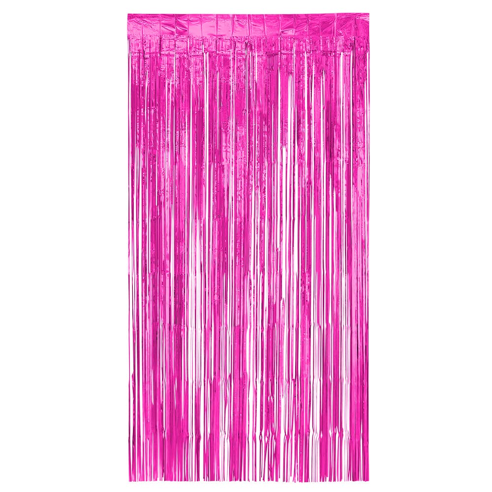 Boland 20025 Foil Curtain, Pink, 200 x 100 cm