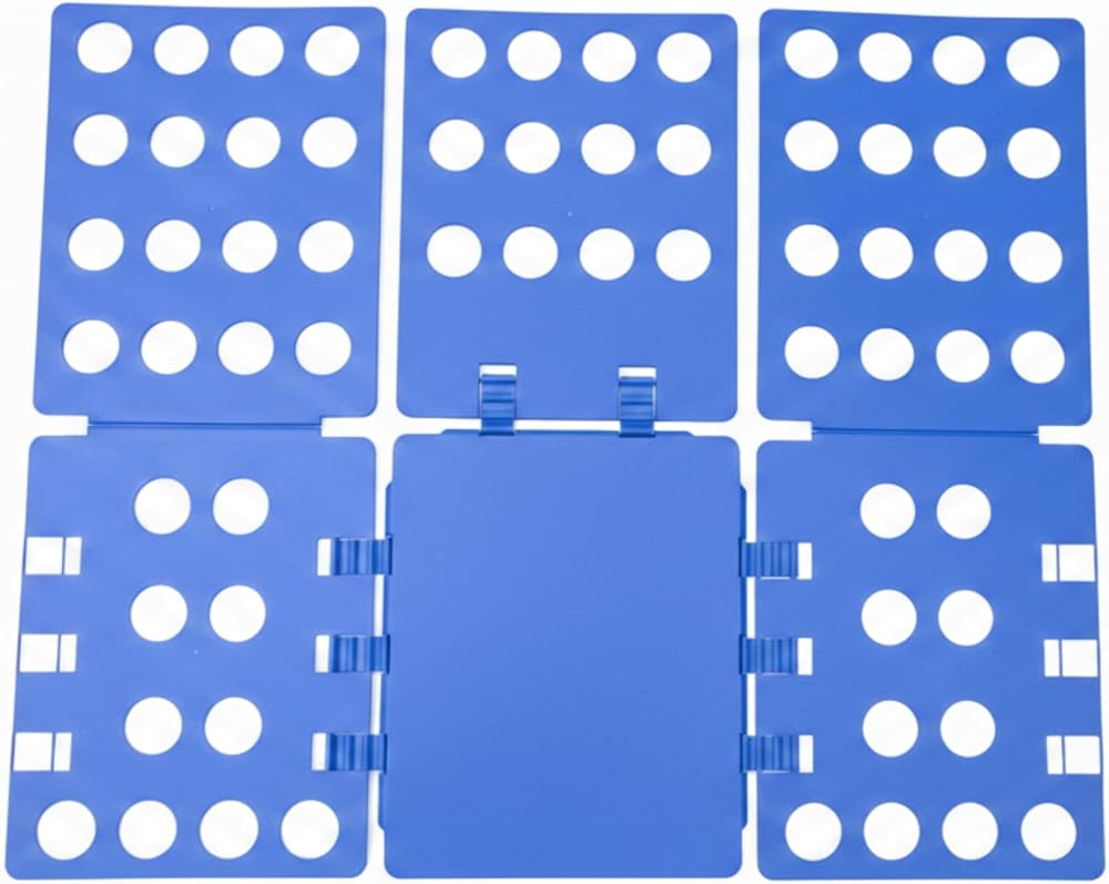 SHATCHI Magic Fast Speed Clothes Folding Board Blue 31x23.5 cm
