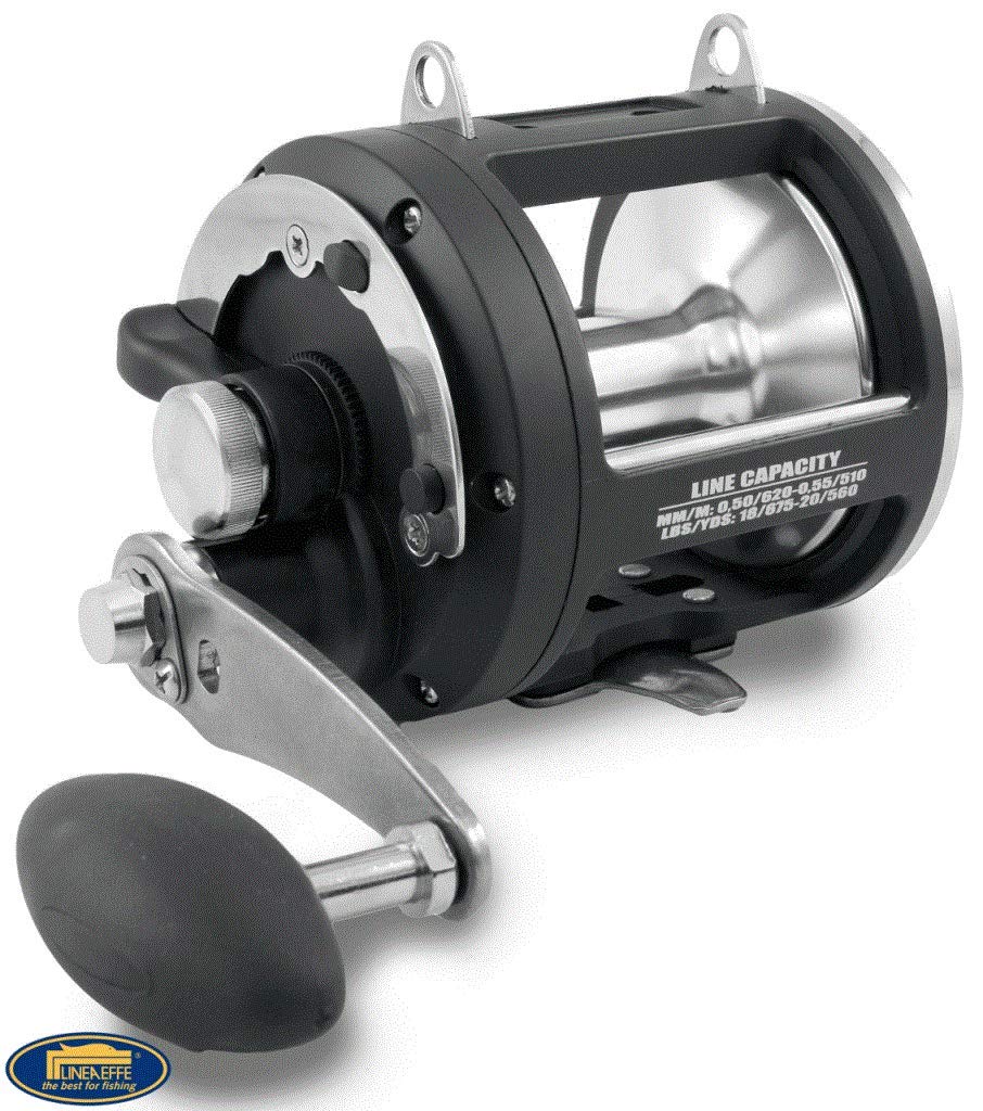 Train Fishing Reel 8 Bearings with Combat Brake Lever, Size 4000