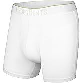 UnderGents Men's Boxer Brief Underwear. 4.5" Leg & Flyless Pouch for CloudSoft Cooling Comfort Not Compression