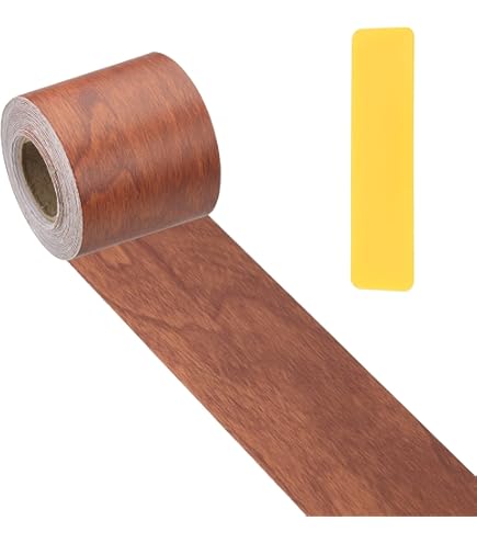 QUARKZMAN 1 Rouleau De Ruban à Grain De Bois, 2,36" X 26 Pieds Ruban De