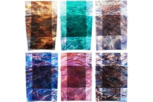 AuriicLeaf Wave PET Scrapbook Stickers Set, 60PCS Ocean Ephemera for Scrapbooking, Junk Journaling, Crafting, DIY Projects, Diaries, and Art Supplies