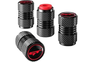 ANNLOYSKY 4PCS Tire Valve Stem Caps to Kia K3 Forte Cerato 2021-2024 GT Auto Accessories, Aluminum Tire Valve Cap Set, Corrosion Resistant, Universal Stem Covers for Cars Trucks Motorcycles SUVs Bikes