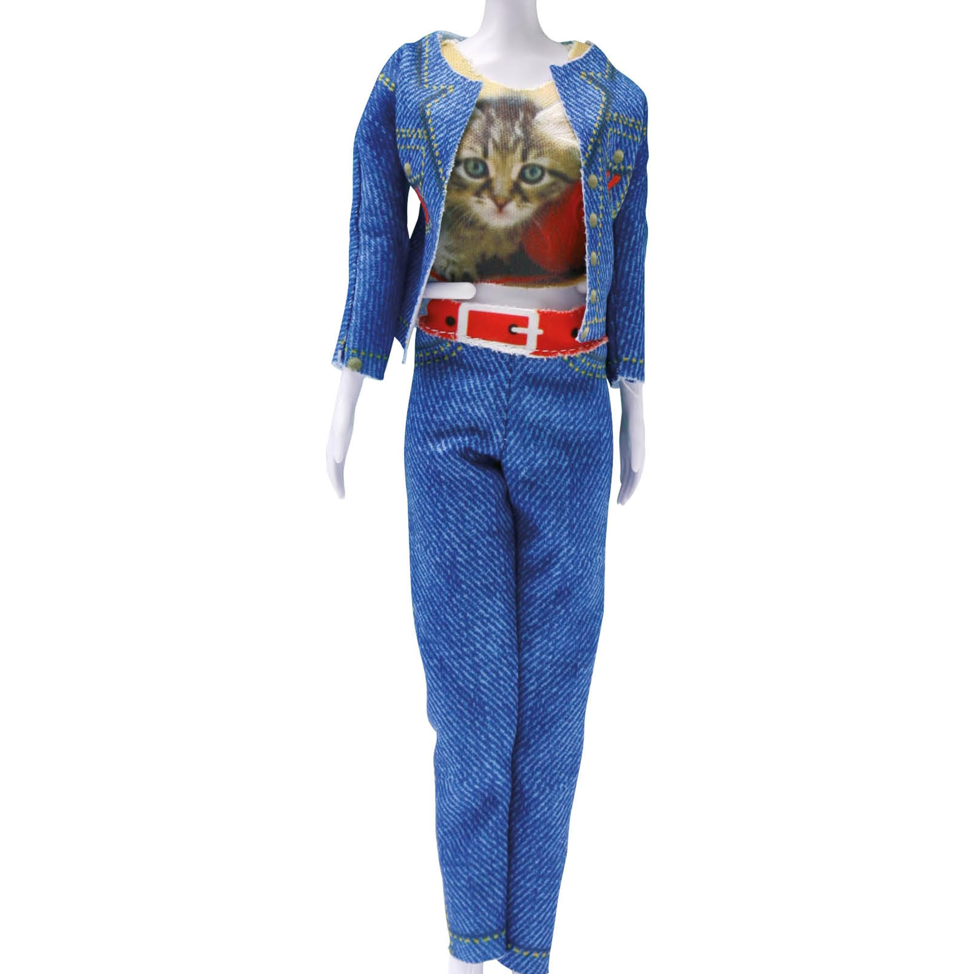 Vervaco Dress Your Doll, Synthetic Fiber, Multi-Colour, 31 x 24 x 1 cm