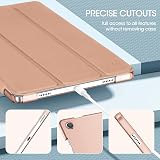 ProCase Rose Gold Case for Galaxy Tab A9 Plus 11 2023 Slim Stand Folio view 7