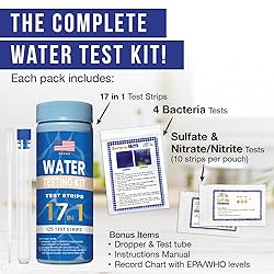 New 21 in 1 Water Testing Kits for Drinking Water