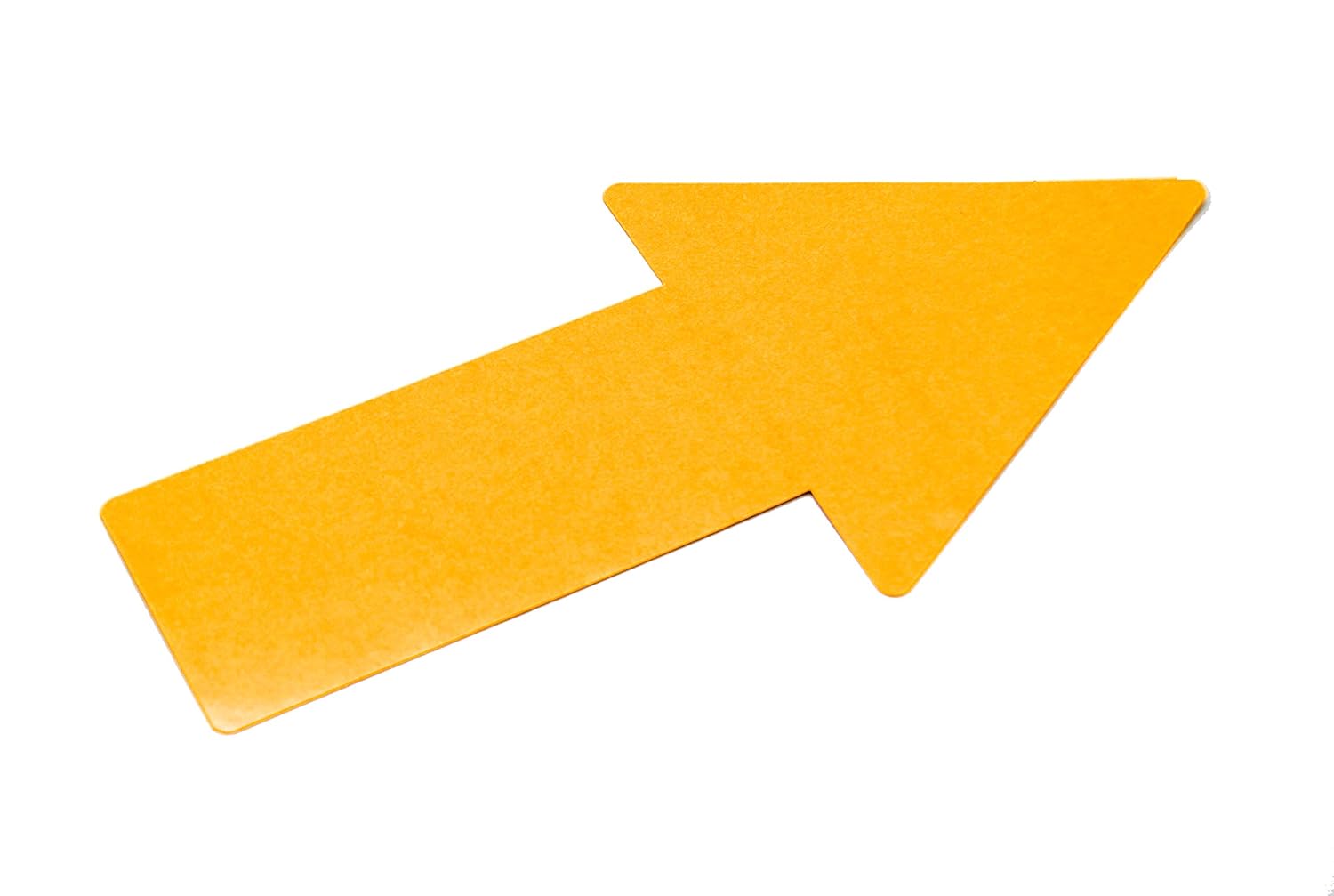 Tarifold Es 197404-Pack of 10 Adhesive Arrows for Floor Signage 50 x 200 mm - High Resistance, Yellow, lemon tree, 200x50 mm - Image 3