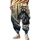 Samurai Pants Men Sweatsuits Pants African Pants
