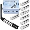 Copkim 8 Pcs Wireless DMX 512 Transmitter and Receivers - DJ 2.4g Wireless DMX Light Controller for LED Stage Dj Lights Disco Party Bar Lighting