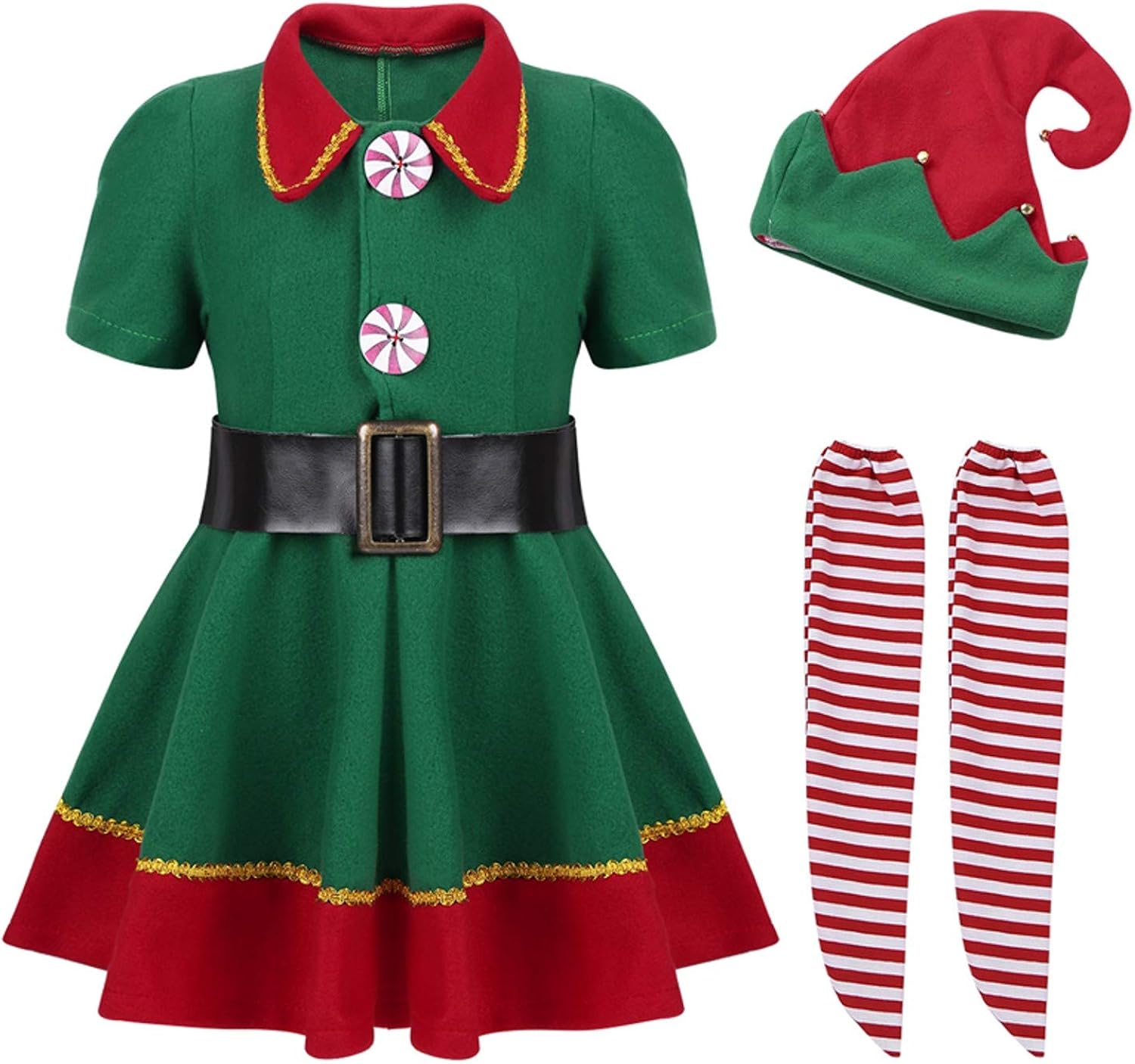 green dress for christmas party