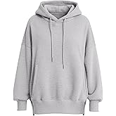 PRETTYGARDEN Women's 2025 Fall Fashion Oversized Hoodies Sweatshirt Fleece Long Sleeve Going Out Tops Trendy Winter Clothing