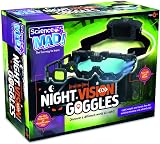 Science Mad Night Vision Goggles for Kids 2x Magnification Twin LED Beams Blue view 1