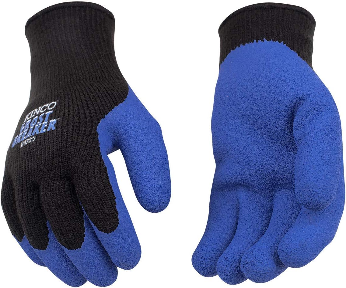 Kinco - Frost Breaker Heavy Thermal Work Gloves, Warm, Latex Grip, (1789)