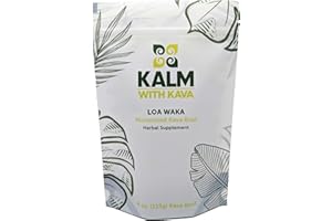 KALM with Kava Loa Waka Micronized Kava (4 oz.)