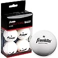 Franklin Sports Ping Pong Balls - Official Size + Weight White 40mm Table Tennis Balls - One Star Professional Ping Pong Balls - Durable High Performance Ping Pong Balls - White - 6 Pack