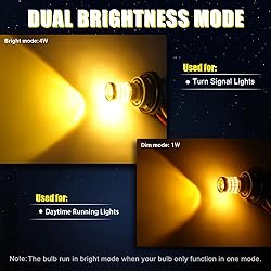 iBrightstar 3157 LED Bulb Amber, 3157a LED Turn