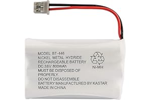 Uniden BT-446 Nickel Metal Hydride Rechargeable Cordless Phone Battery, DC 3.6V 800mAh, Genuine Uniden, Manufactured by BYD for Uniden