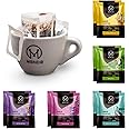 Mondo Drip Coffee Mix (10-Pack Variety), Single Serve Pour Over Filter Bags, Pre-Filled 100% Arabica, Medium Roast