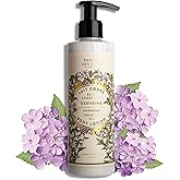 Panier des Sens – Verbena Hand & Body Lotion for Dry Skin - Hydrating Body Cream for Women - Nourishing Fluid Body Moisturizer Shea Butter & Olive Oil - 97% Natural Ingredients Body Care - 8.45 Floz