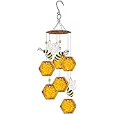 Sunset Vista Designs Country Garden Collection - Wind Chime, Honeybee Honeycomb